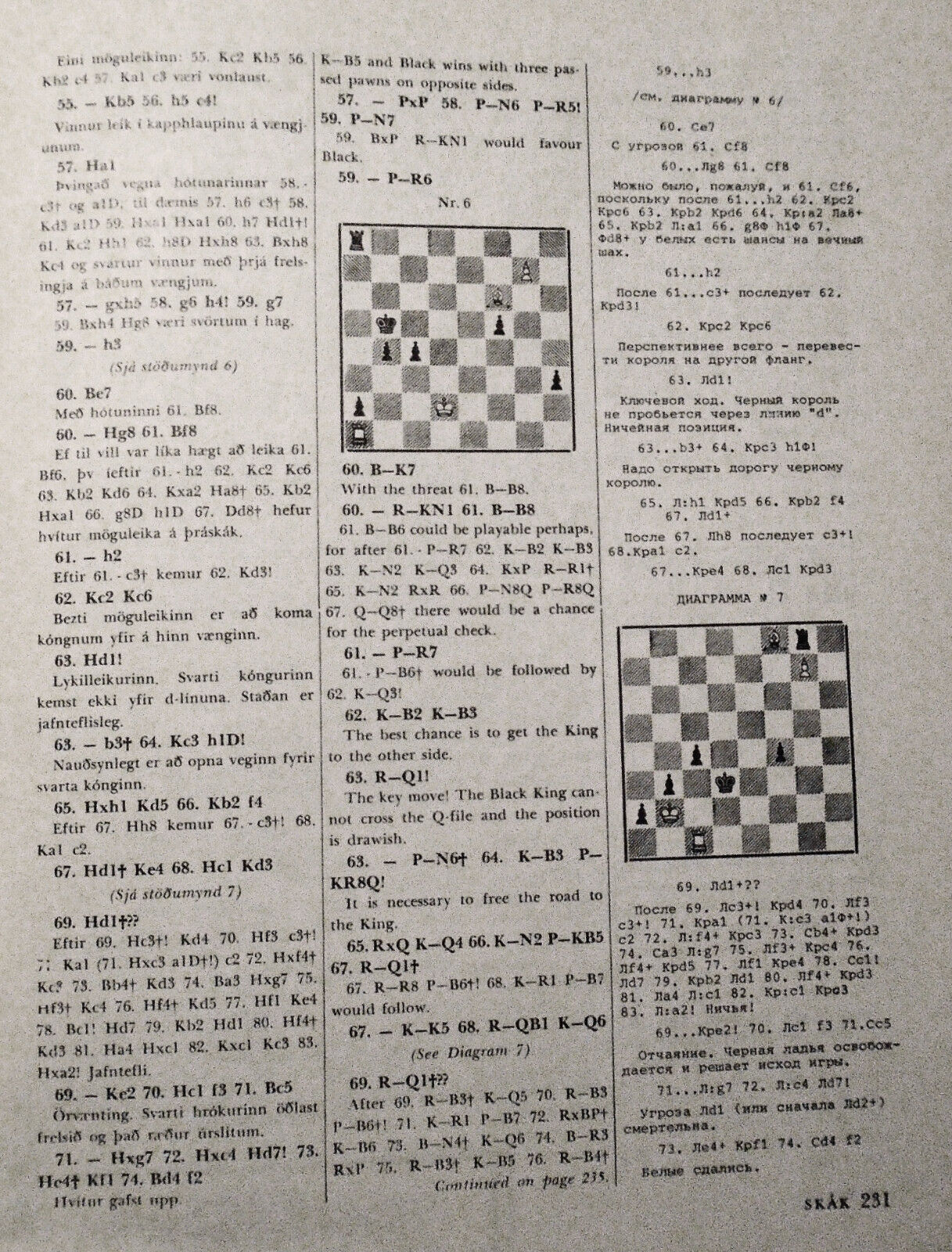 1972 SKAK - Icelandic Chess Magazine - Special World Championship Issue No. 15