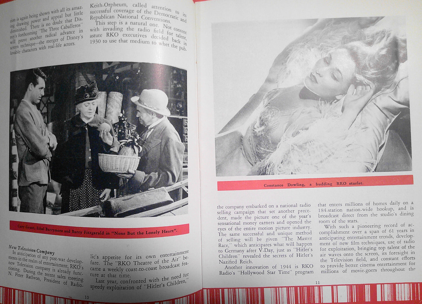 The Sound Track, Vol. 3, No. 6, 1944 - by RKO Motiograph. Air Conditioning issue