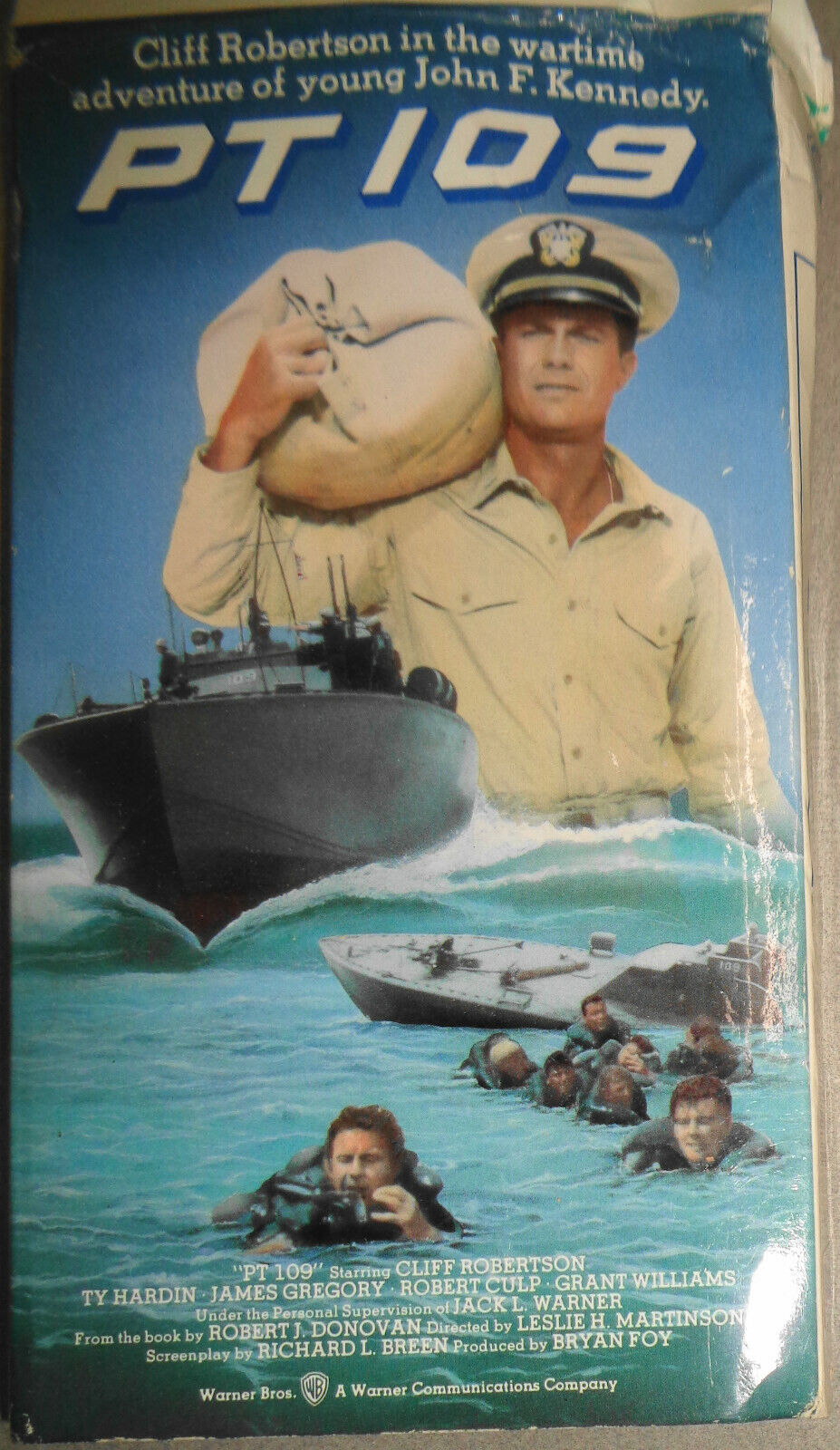 PT 109 Betamax Beta tape - Cliff Robertson as John F. Kennedy