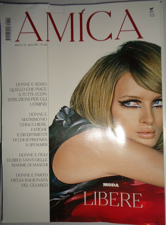 AMICA MAGAZINE, APRILE 2003