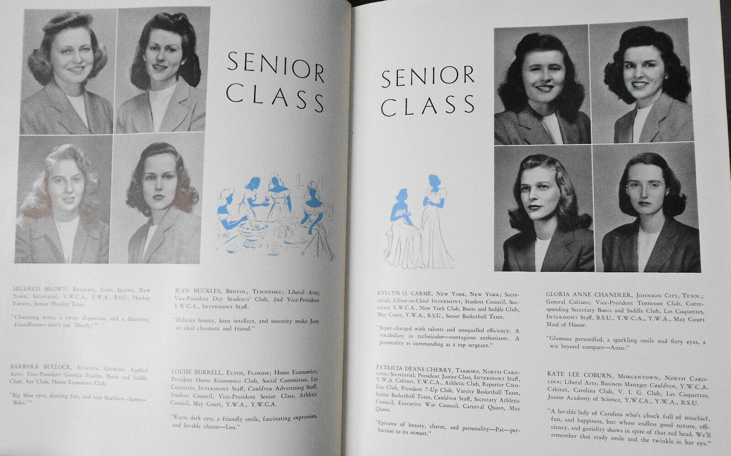 1945 Virginia Intermont College Yearbook