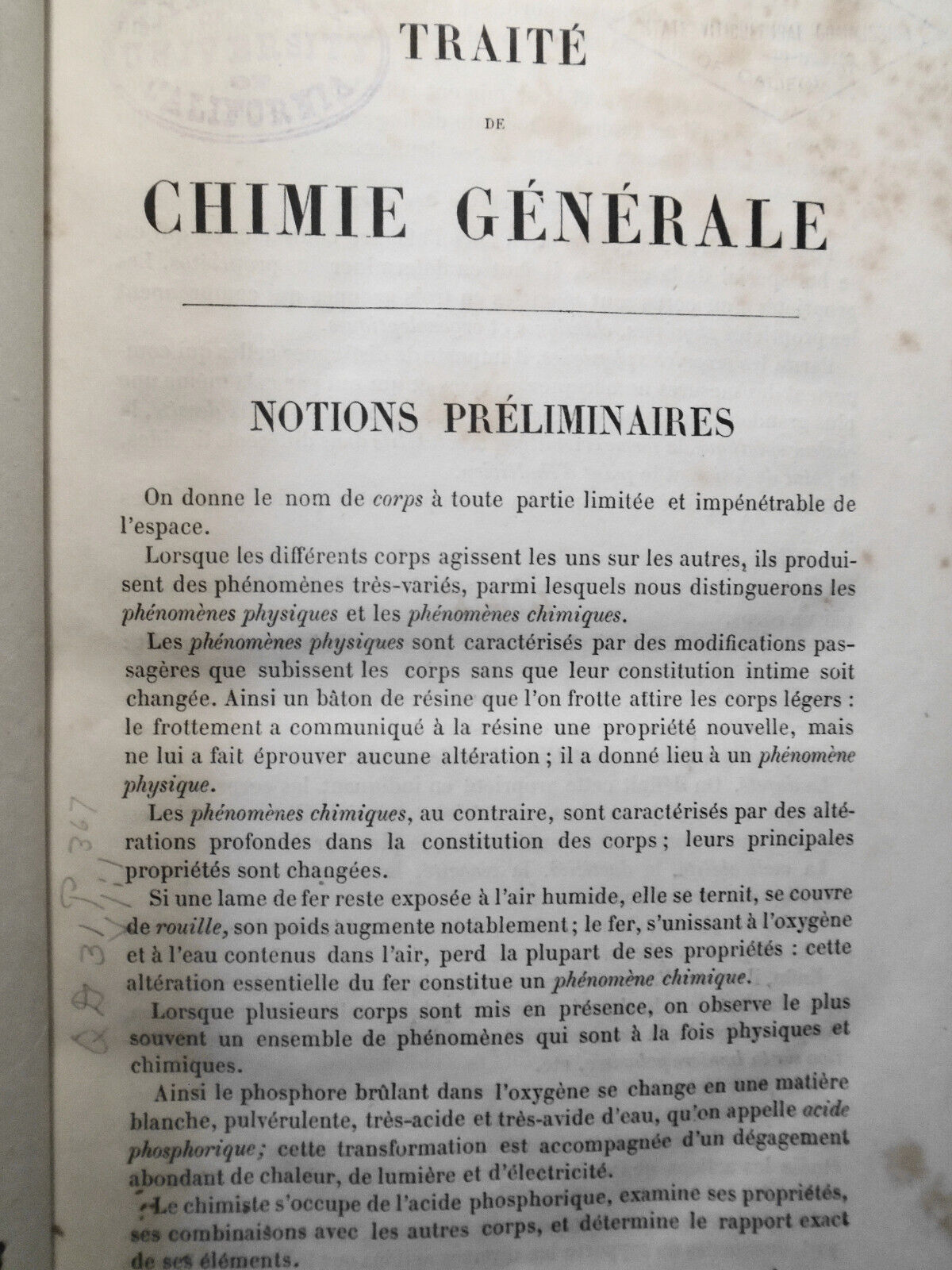 1865 Traité de chimie générale analytique industrielle et agricole. 7 Vol set