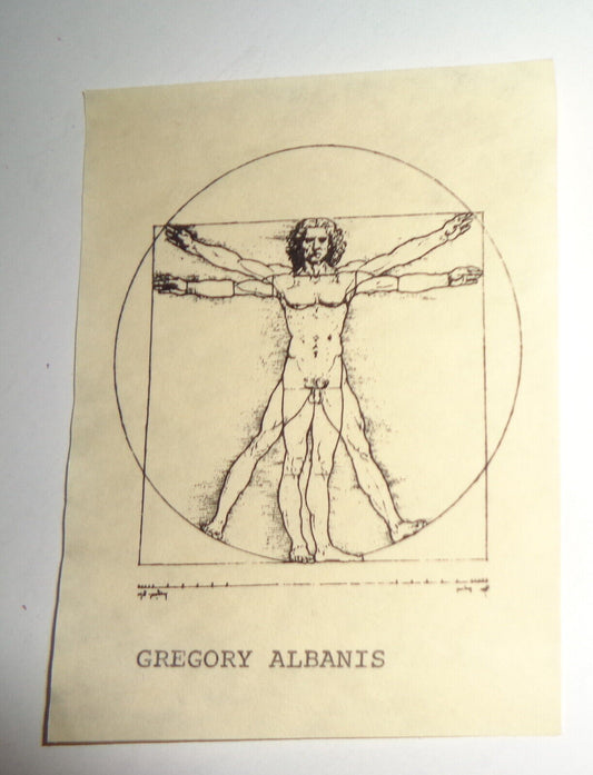 Gregory Albanis Ex Libris Bookplate