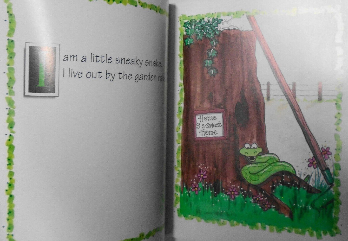 Snake Stew, by Patti Cakes SIGNED First edition, 1995. Tammy Hunt illustrations