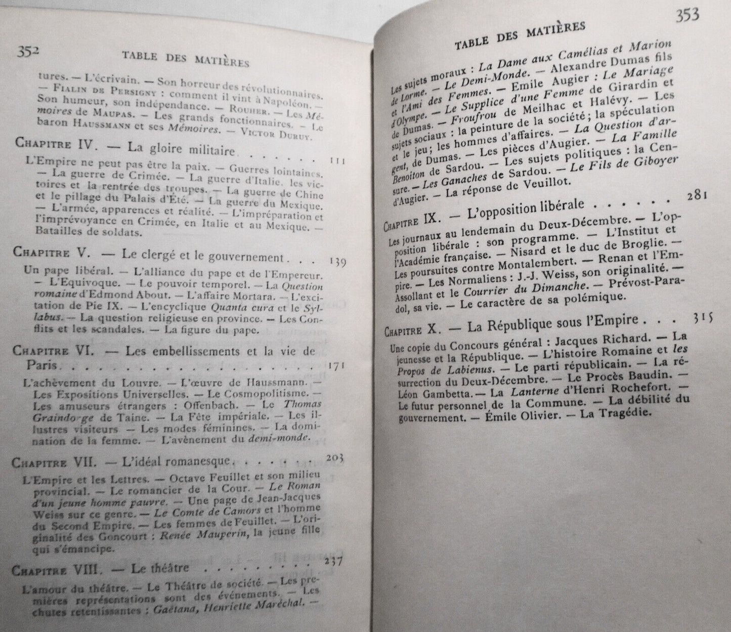 La Societe Francaise sous Napoleon III, par André Bellessort - 1932