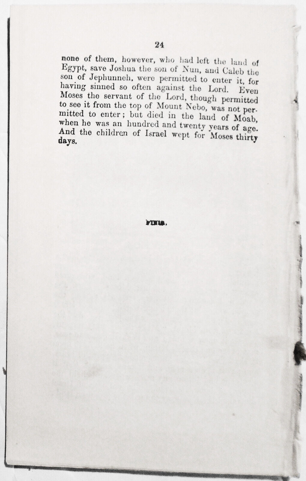 [Chapbook] The History of Moses -- embellished with cuts [1847]