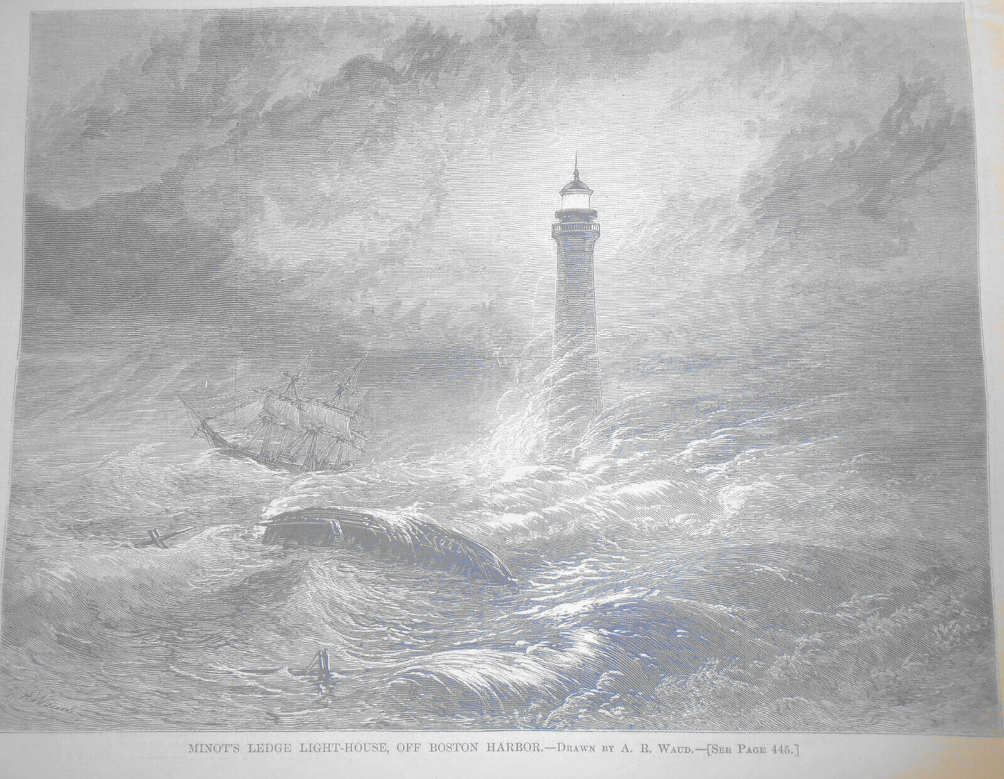 The Summit of Mount Washington by Winslow Homer in Harper's Weekly July 10, 1869