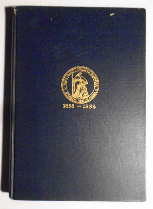 The Long Island College Hospital and Training School for Nurses, 1858-1883-1933