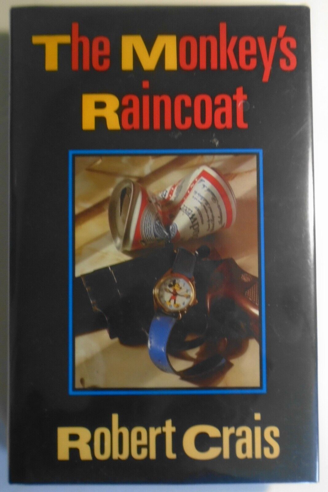 The Monkey's Raincoat, by Robert Crais. SIGNED First Edition, 1989. Fine/Fine.