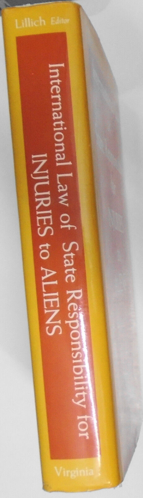International Law of State Responsibility for Injuries to Aliens by Lillich 1983