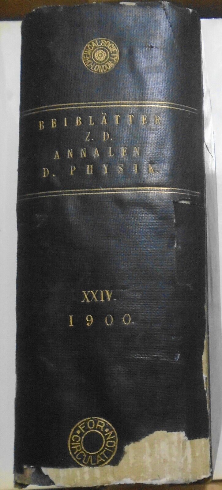 Beiblatter Zu Den Annalen Der Physik, Band 24, 1900. Pierre Curie radium etc