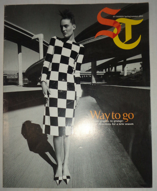 ST FASHION Magazine Spring/Summer 2013 - Maria Bradley on Cover
