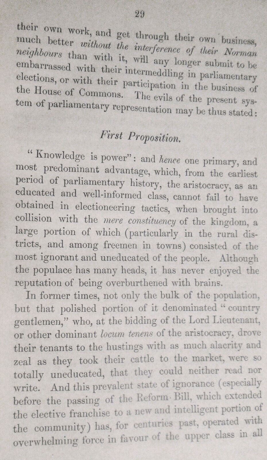 1856 House of Commons for the people : an appeal to men of business...