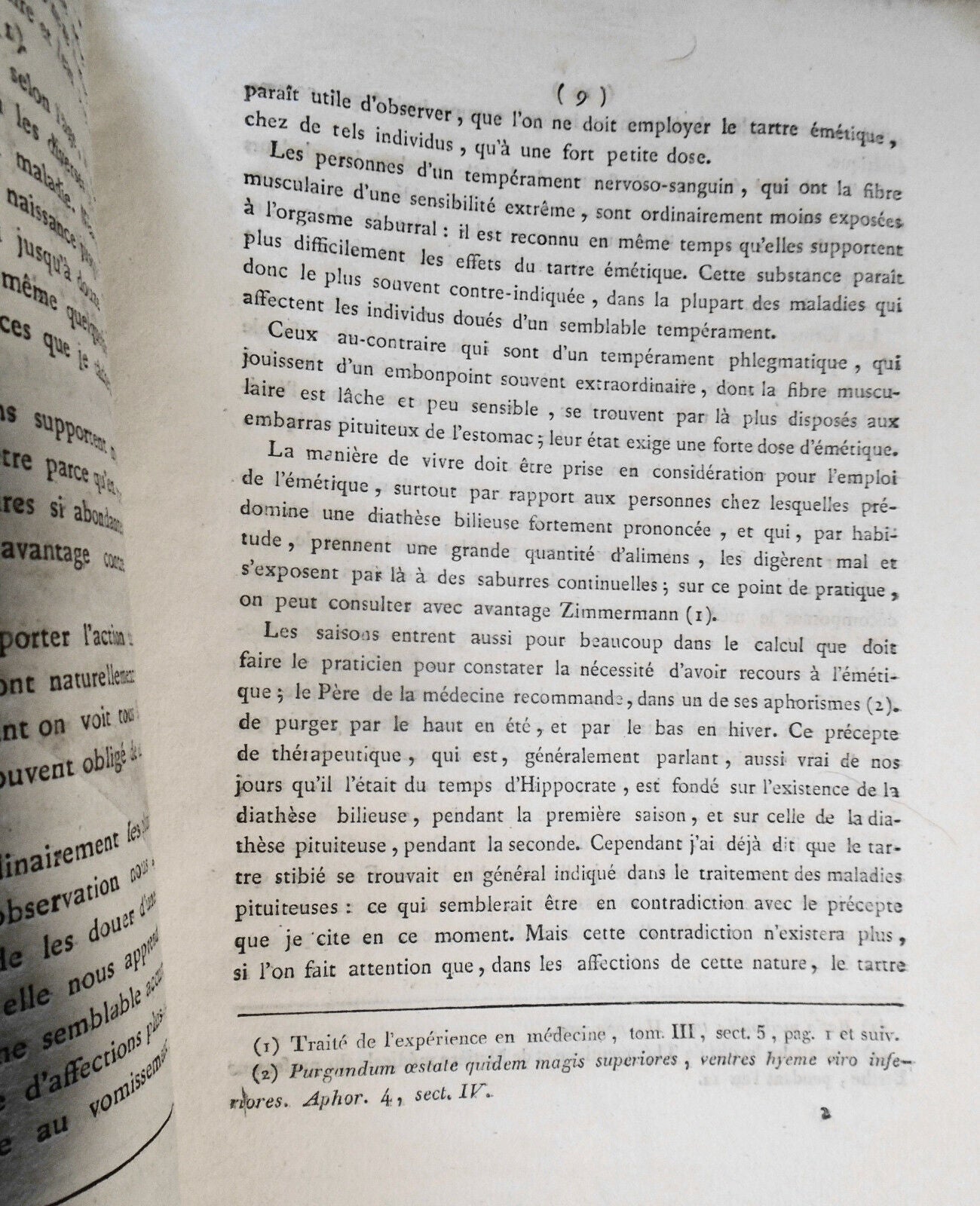 1807 Dissertation sur l'emploi  l'émétique... dans quelques...maladies aigues