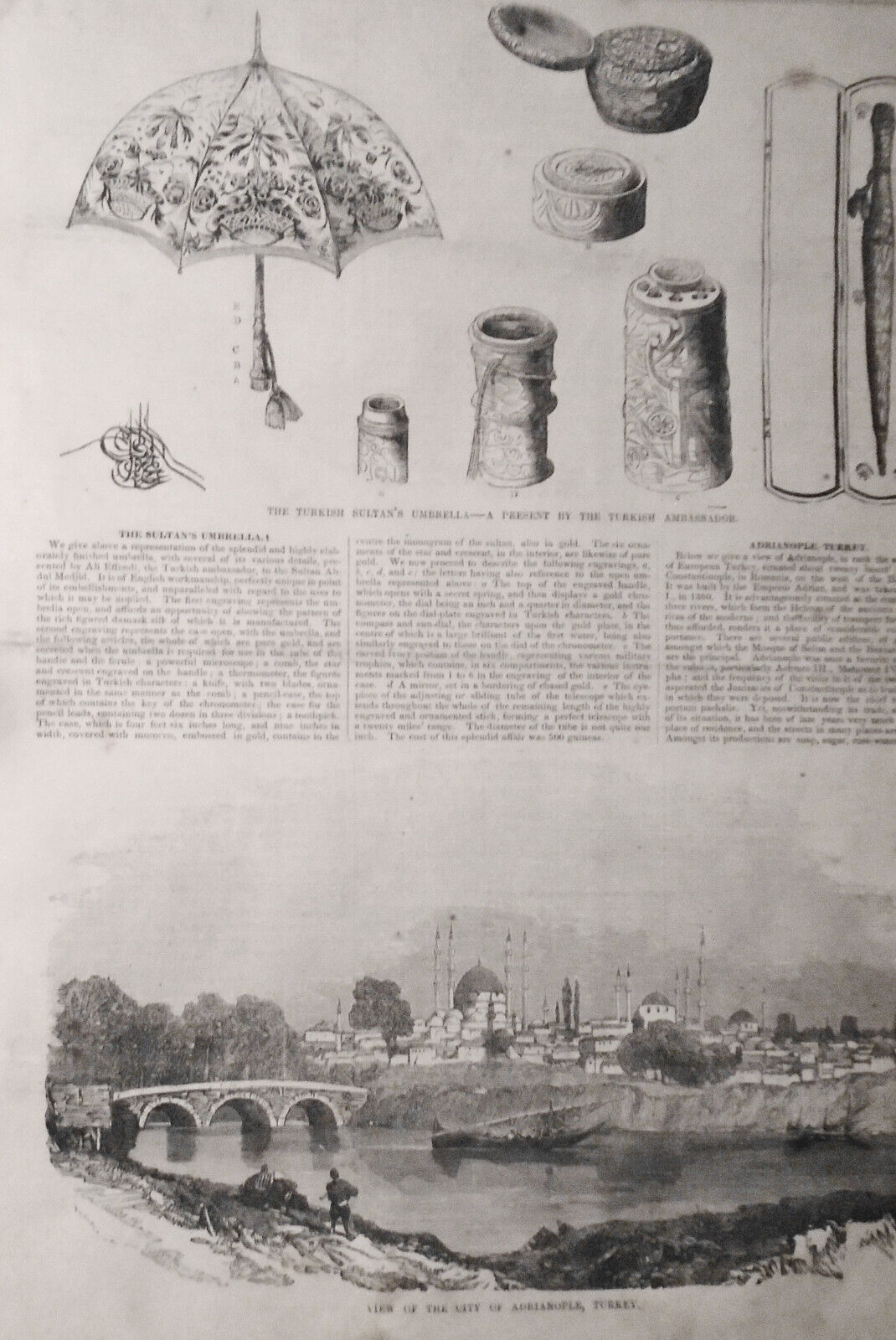 Gleason's Pictorial February 11, 1854 - Pike Fishing, Daguerre's Monument, etc