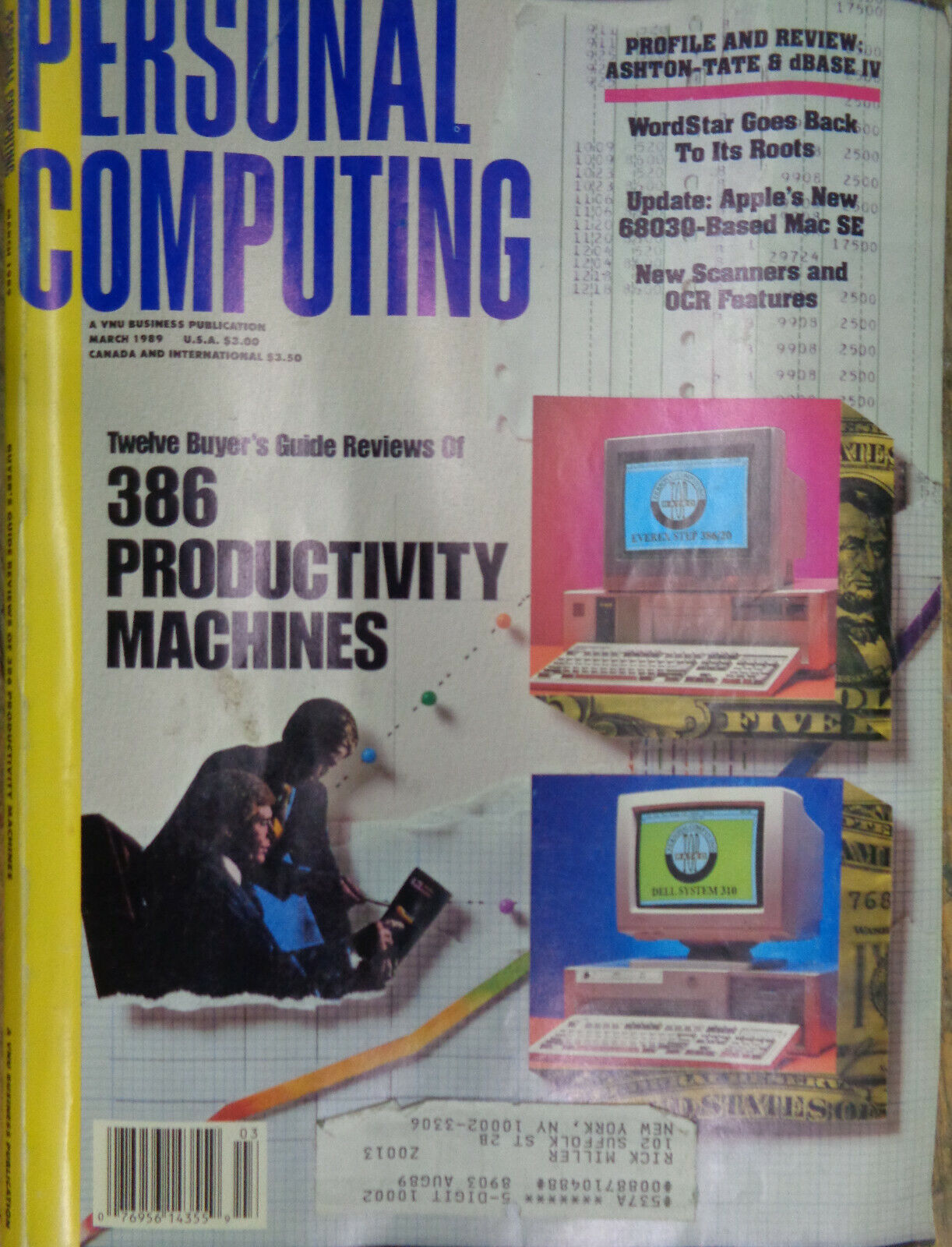Personal Computing Magazine - 4 issues, 1988-9