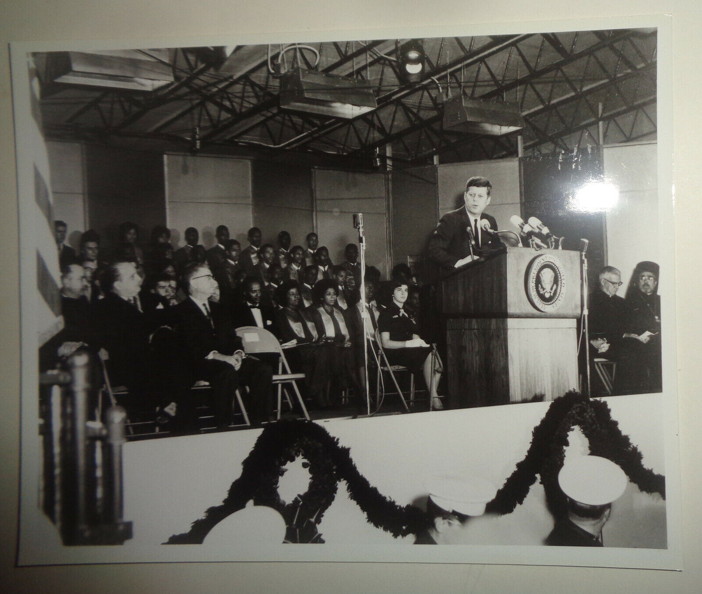 1962 President Kennedy Original Photo : The Ellipse: Pageant of Peace Ceremonies