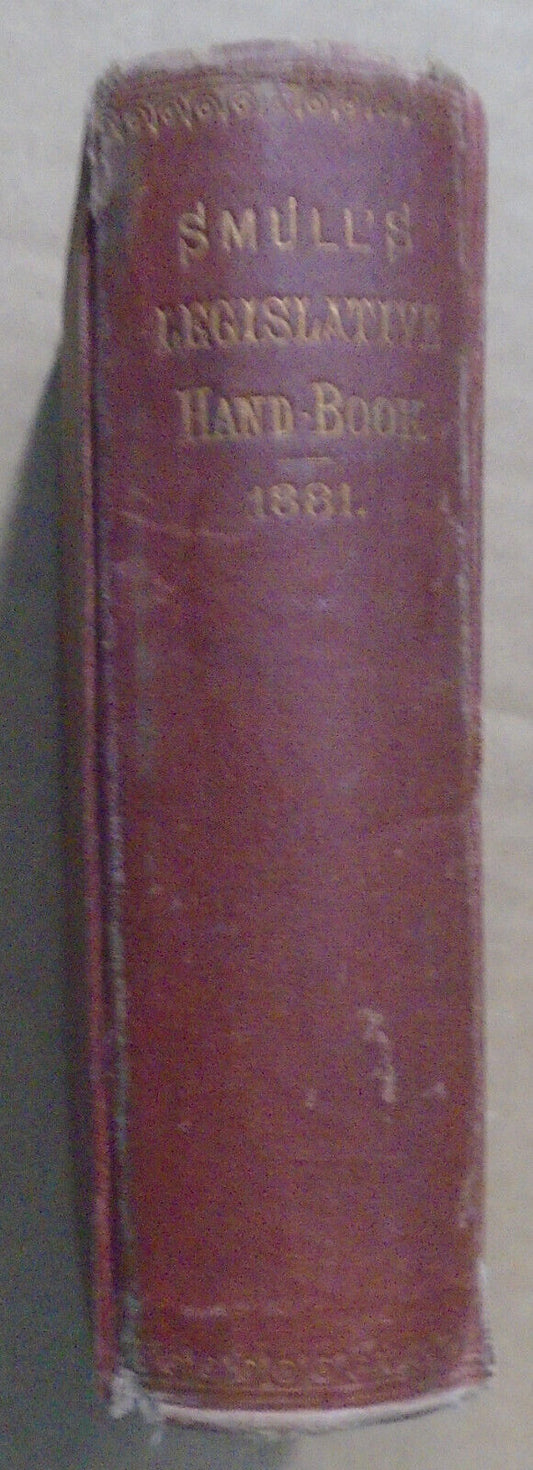 1881 Smull : Rules And Decisions Of The General Assembly For Pennsylvania
