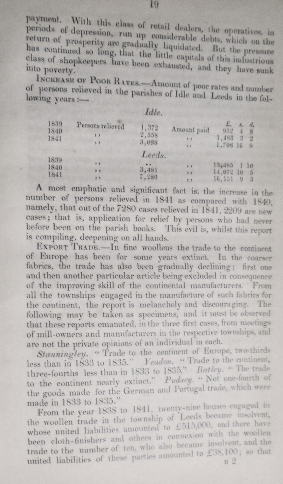 1842  Report of Statistical Committee appointed by the Anti-Corn Law Conference