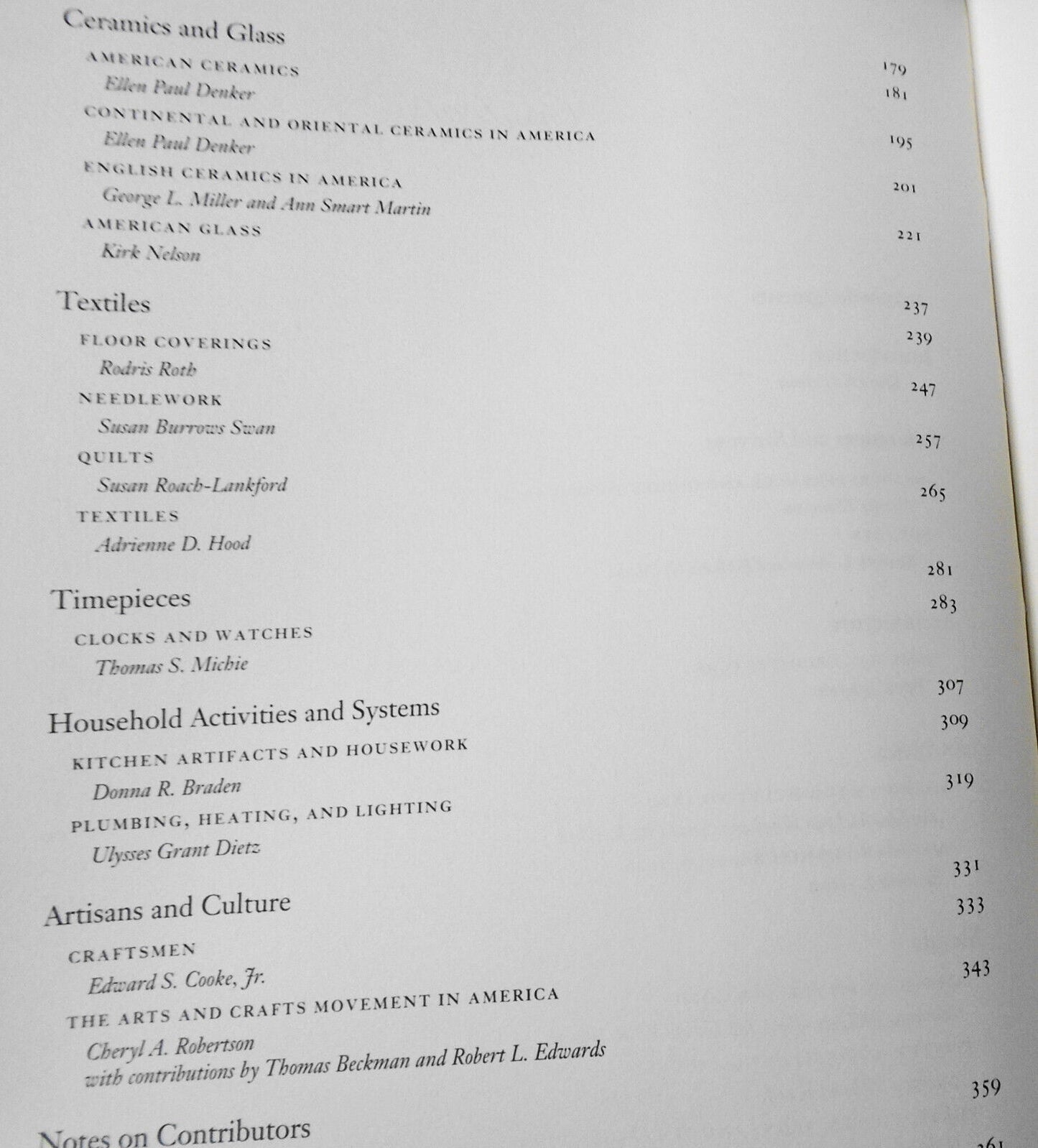 Decorative Arts And Household Furnishings In America 1650 - 1920 ...Bibliography