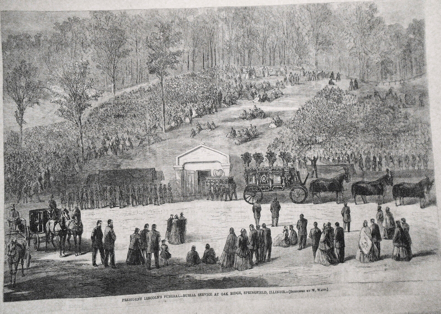 Harper's Weekly May 27, 1865 Original issue: Lincoln's Burial and Procession etc