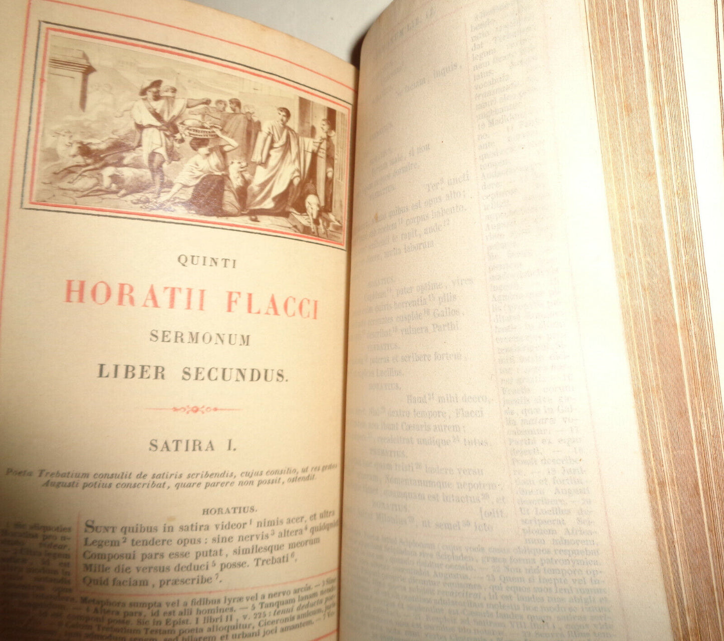 1855   Quinti Horatii Flacci Opera - (first use of photography in books).