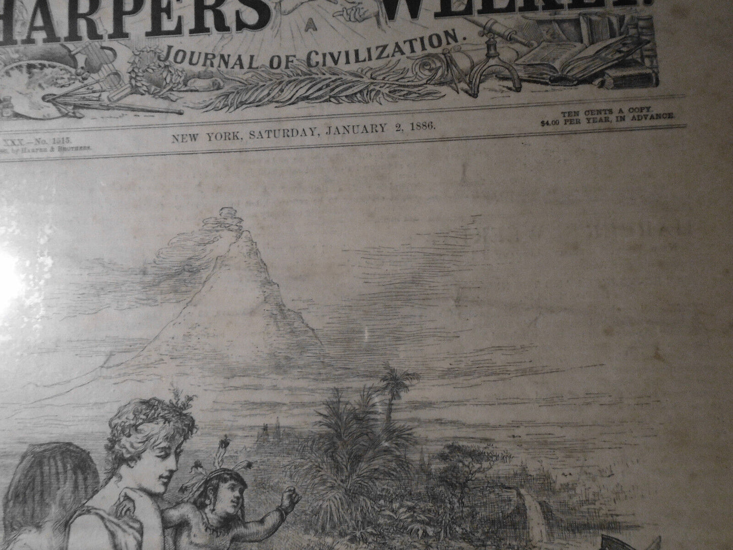 What you wish us is one thing; What you will give us is another - HW 1886, Nast