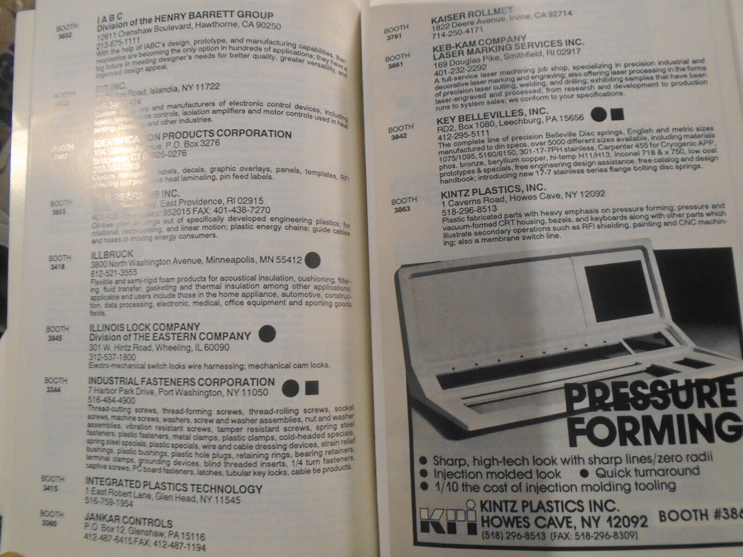 1989 Design Engineering Show & Conference Official Directory & Buyers' Guide. NY