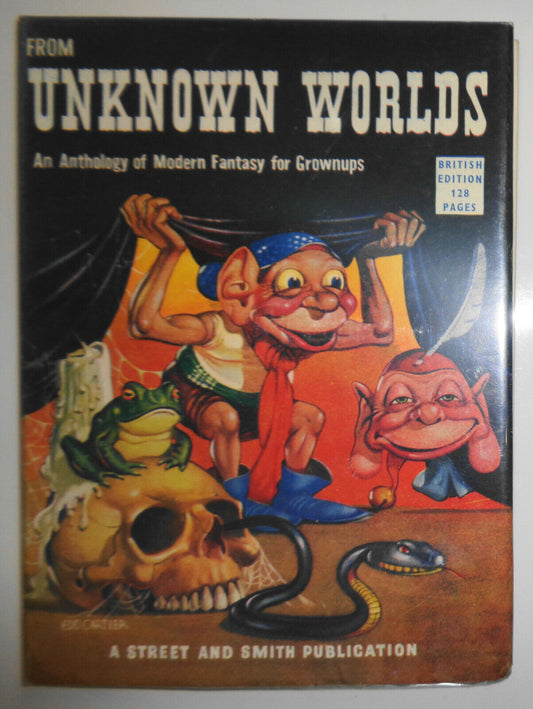 FROM UNKNOWN WORLDS edited by John Campbell 1952 1st UK edition. Hardcover. FINE