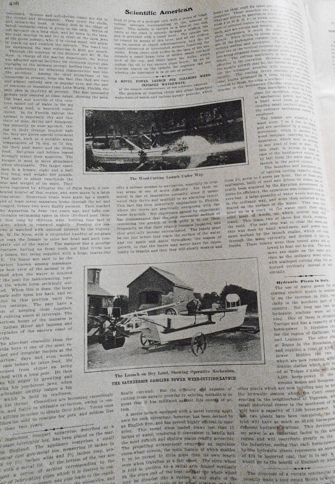 3,000 Mile Ocean Cup Race; US Racing Cars... Scientific American - May 27, 1905