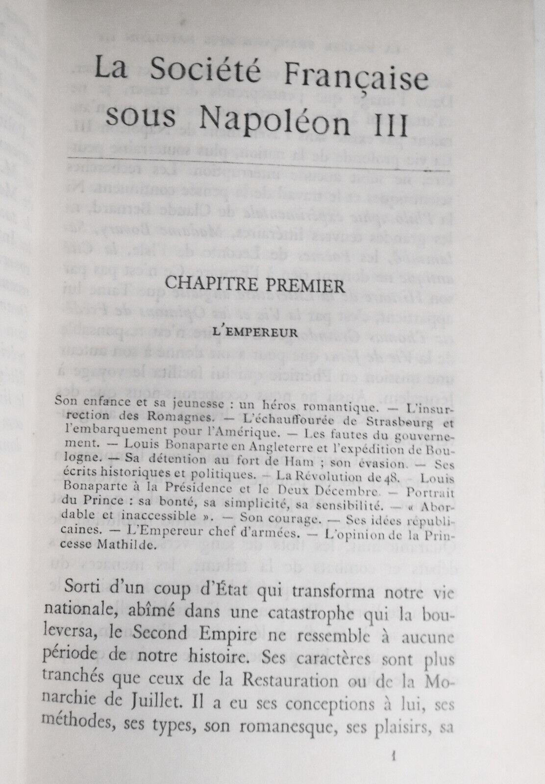 La Societe Francaise sous Napoleon III, par André Bellessort - 1932
