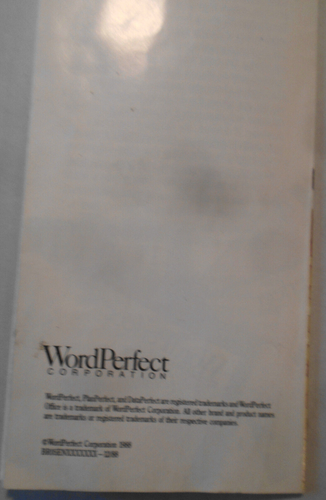 1989 3 WordPerfect for IBM PCs brochures