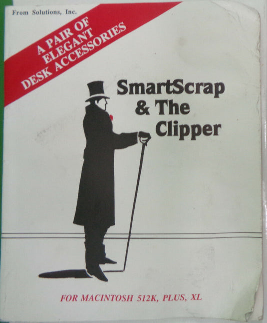 Smartscrap & The Clipper - Desk Accessories for Macintosh 512K, Plus, XL -  1987