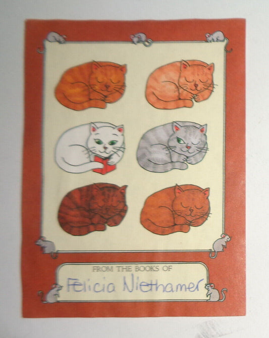 Felicia Niethamer, Ex Libris Bookplate