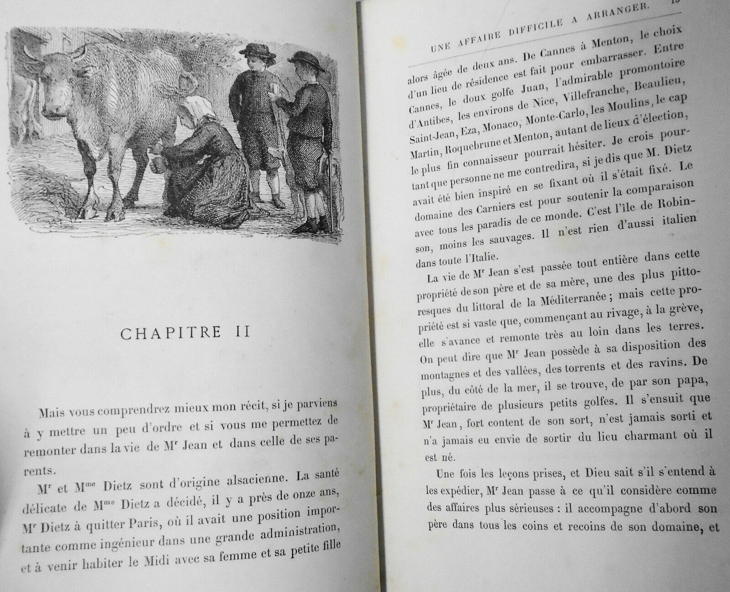 Les histoires de mon parrain, by P -J Stahl [1875]. Decorative HC. Froelich ills