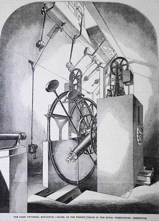 Model of the Transit Circle in the Royal Observatory, Greenwich - 1855 original