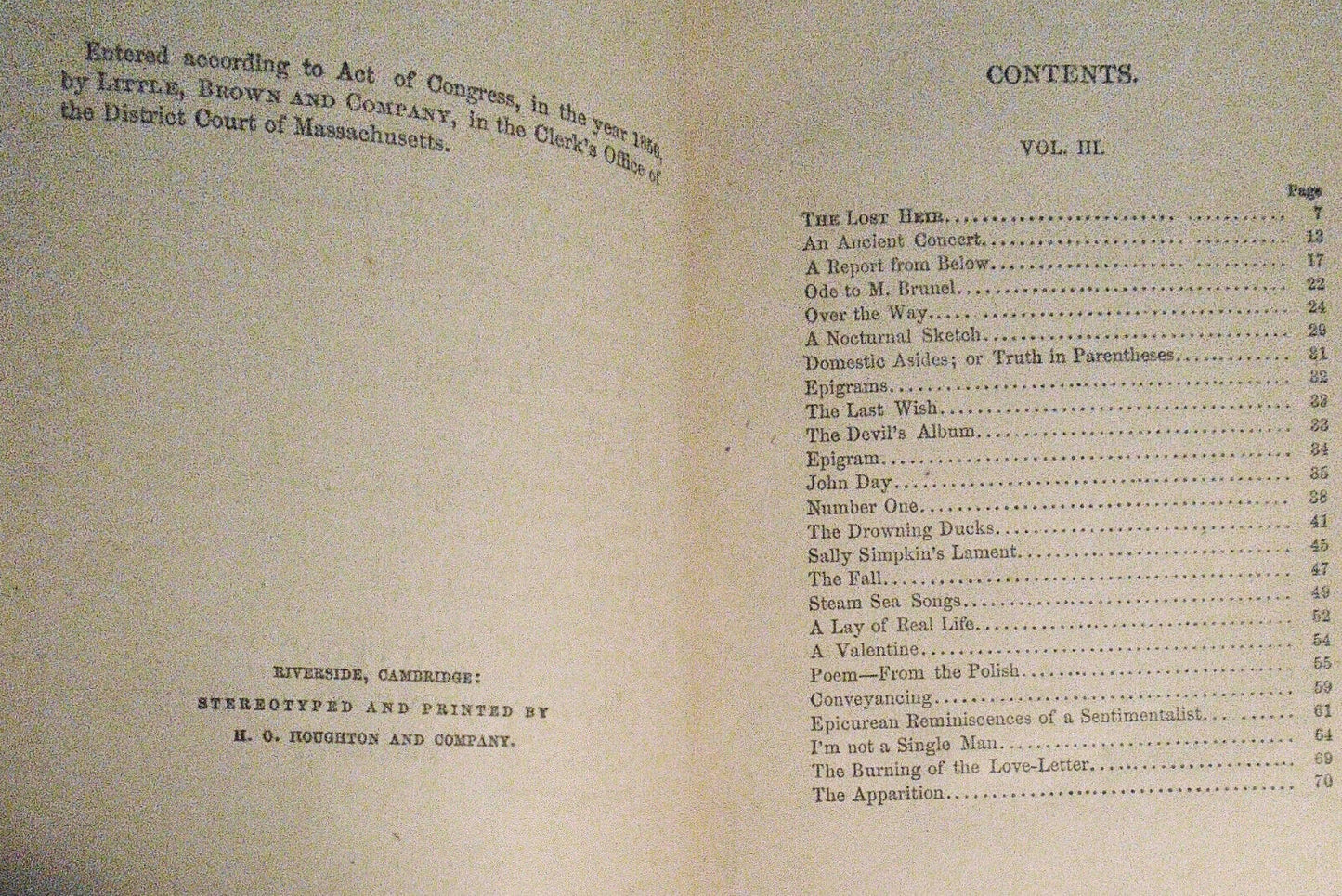1864 The poetical works of Thomas Hood: with some account of the author - 4 Vols