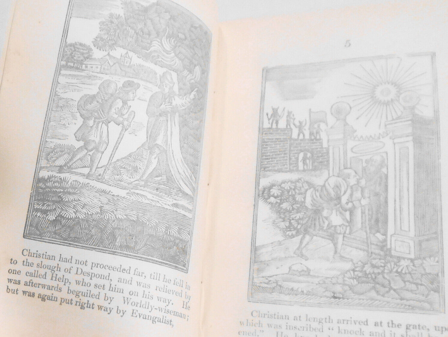 [Chapbook] John Bunyan : The Pilgrim's Progress. [1847]. Illustrated.