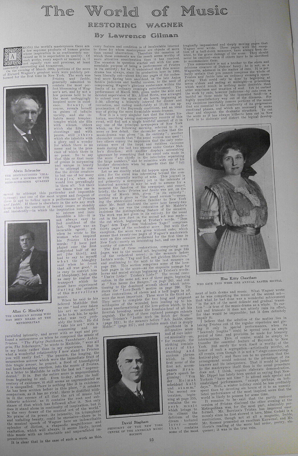 Harper's Weekly April 17,  1909.  The Wright Brothers fly for King Edward; etc