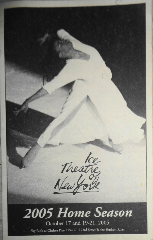 ICE THEATRE OF NEW YORK - PROGRAM - OCT, 17, 19, 20, 21, 2005