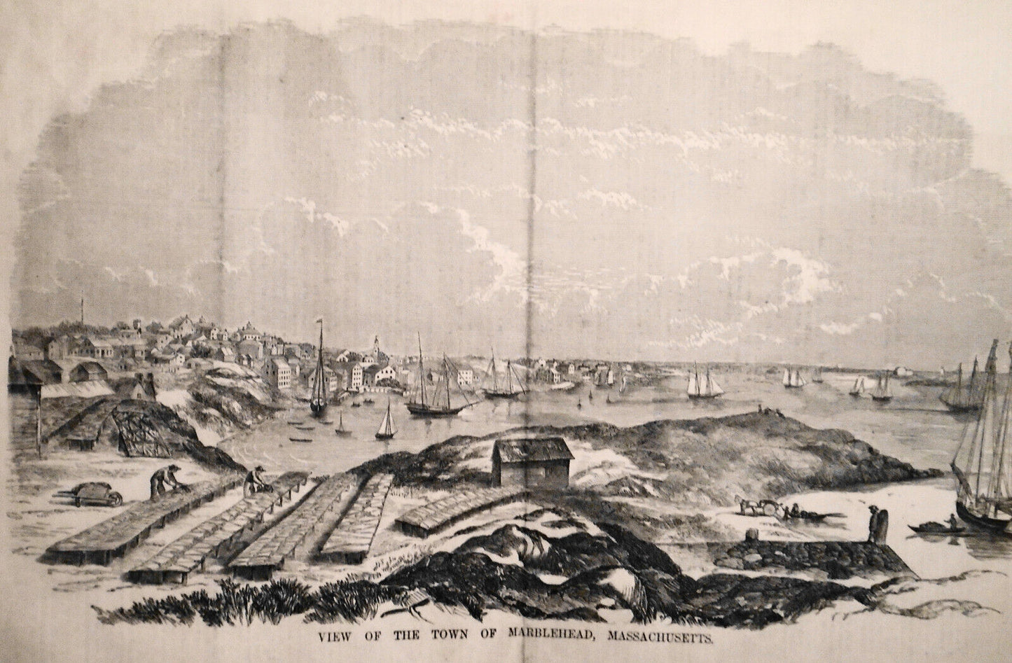 Gleason's Pictorial, June 17, 1854 - Marblehead, MA; Cologne; Great Chartreuse