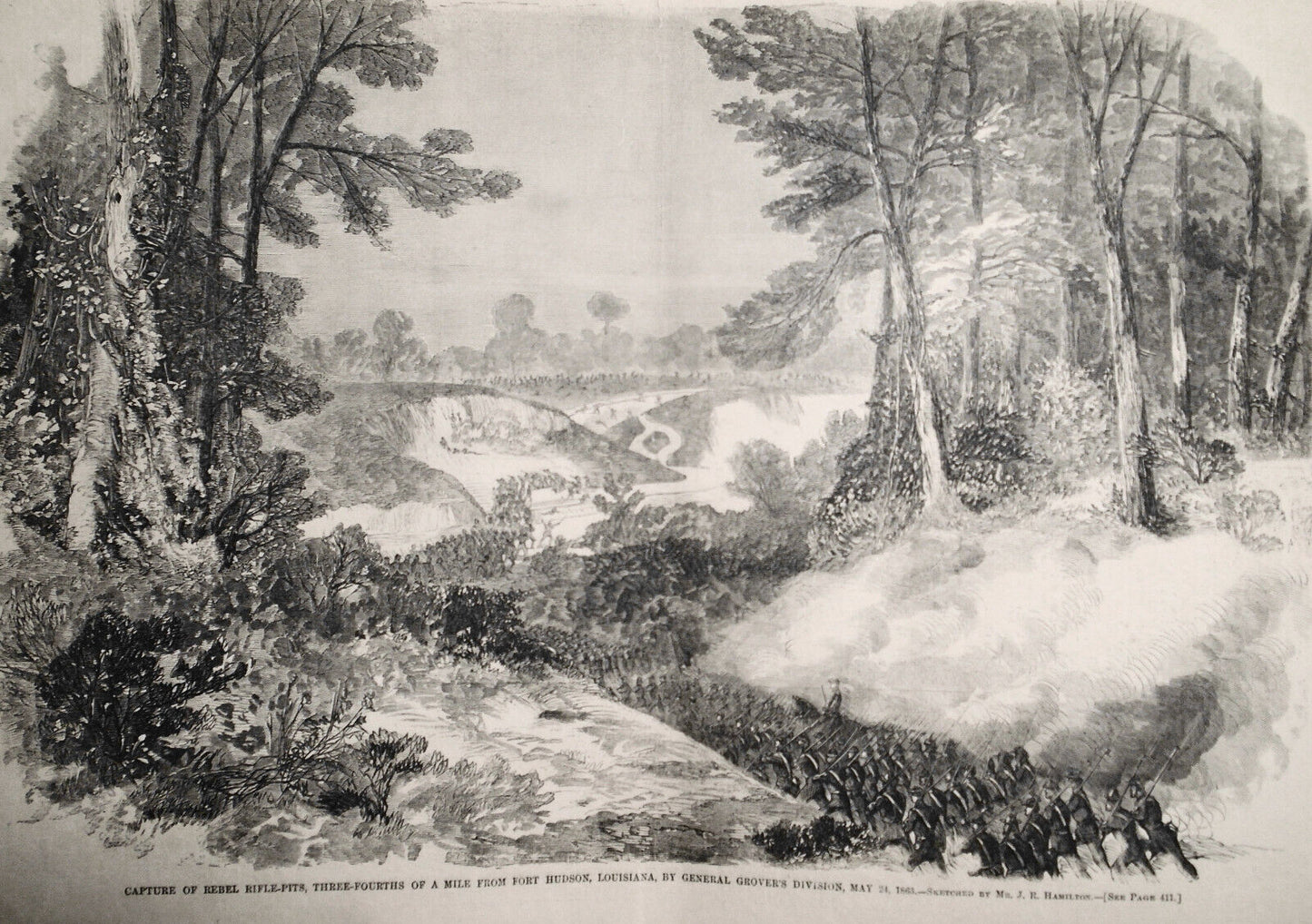 Harper's Weekly June 27, 1863 - Civil War reports / Map of Theatre of Operations