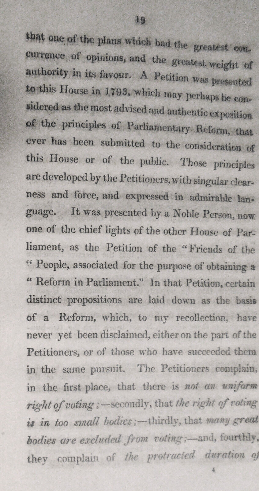 1822 Corrected report of the speech of  George Canning in the House of Commons