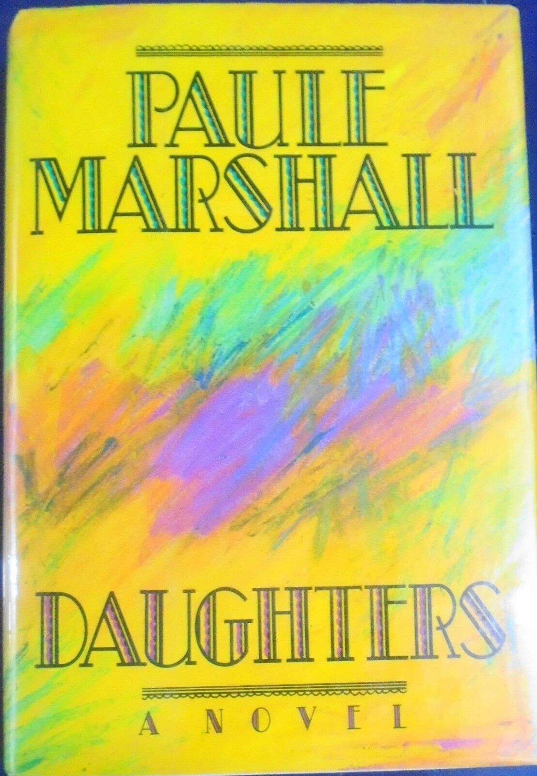 [Caribbean American] Paule Marshall, DAUGHTERS. Signed First edition, 1991. HC