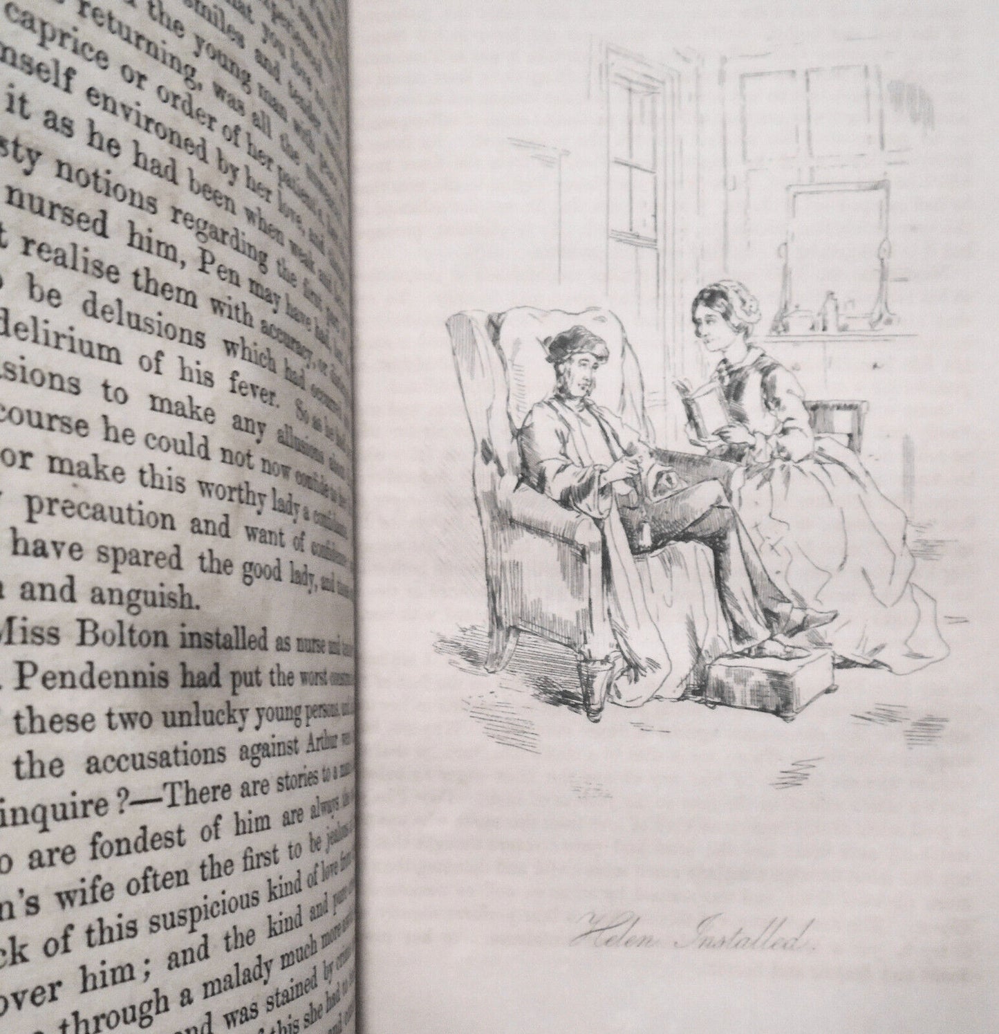 William Makepeace Thackeray. History of Pendennis. 1st Edition 1849/50 - 2 Vol.