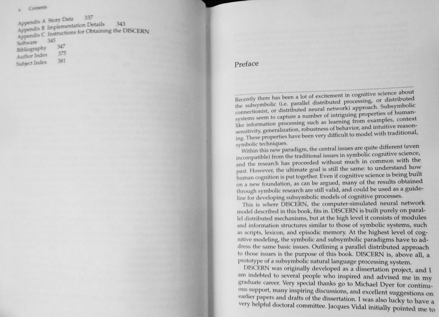[Neural networks] Subsymbolic Natural Language Processing, by Risto Miikkulainen