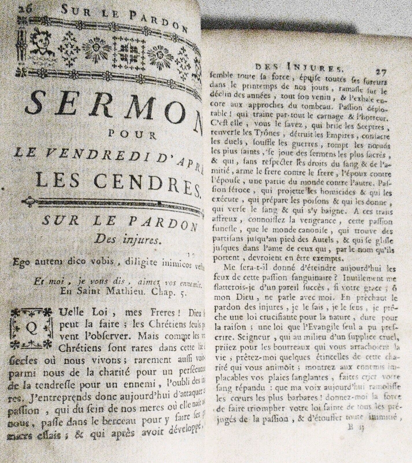 1764 Sermons nouveaux sur les vérités les plus intéressantes. Tome Premier.