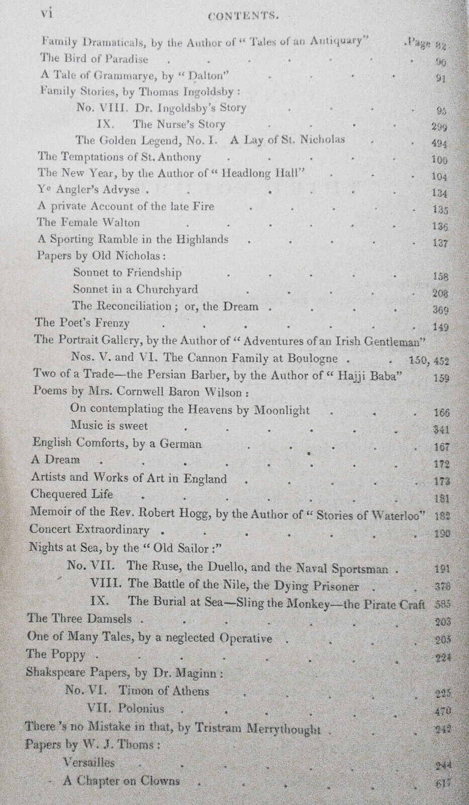 1838 Charles Dickens (Boz) / Bentley's Miscellany Vol 3. Oliver Twist, Ingoldsby