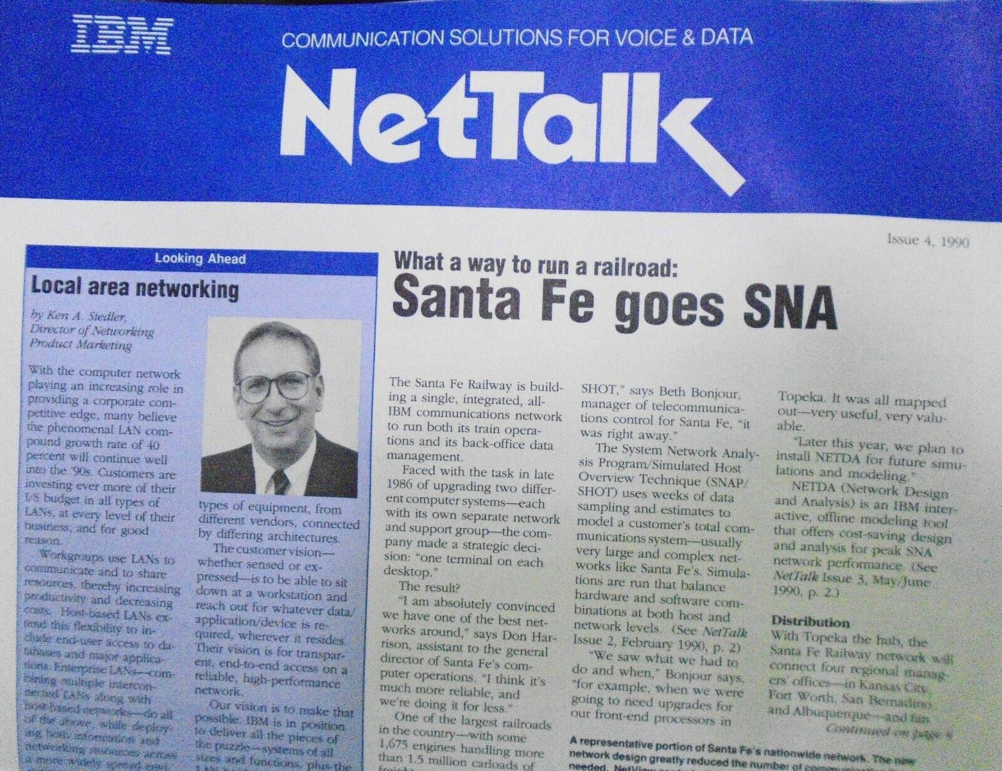 IBM NetTalk, 1990 Issue 4.