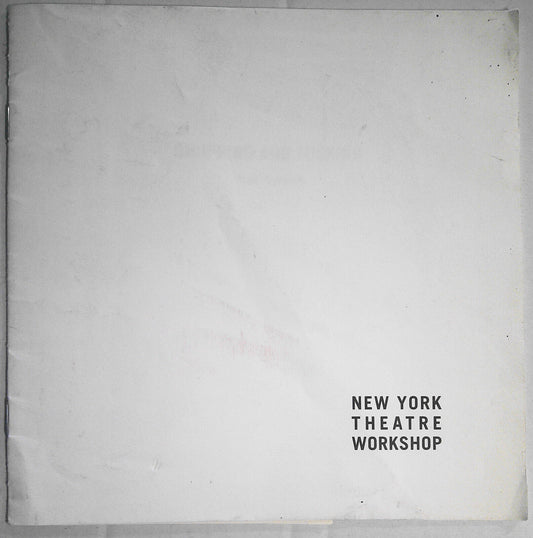 Shopping and F*cking - Souvenir Program - 1998 New York Theatre Workshop
